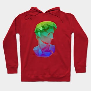 lowpoly antique statue Hoodie